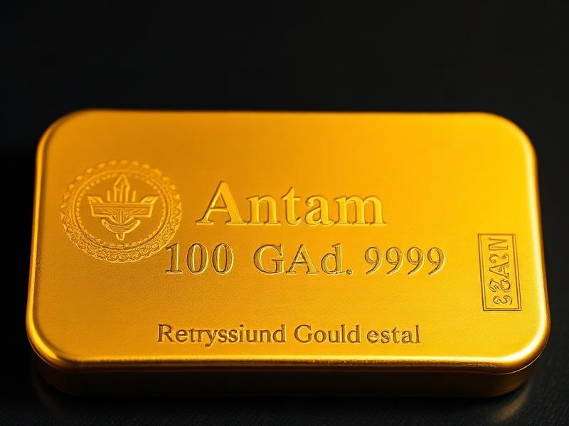 Emas Antam 100 gram · 999.9